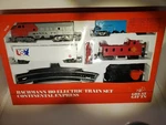 Vintage 1989 Unopened Box Bachmann Ho Electric Continental Express Train Set!. Fixed Price $89.95.
