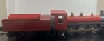 Vintage Hand Made Wood Carved 18 Steam Locomotive & 12 Tender One Of Kind. Fixed Price $69.95.
