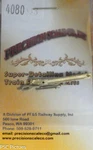 Precision Scale #4080 Dram Bars, "rooster" Type (brass). Fixed Price $8.40.