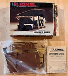 Lionel 6-12705 Lumber Shed Assembly Kit 0/027 Gauge New Open Box. Fixed Price $11.50.