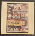 A.r.t. Co Tile Wall Art Angela Trotta Thomas Lionel Train Tis The Season. Fixed Price $34.99.