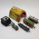 Vtg Marx, Lionel & Gw Japan Tin Train Lot Gauge Tunnel Jefferson Transformer. Fixed Price $129.99.