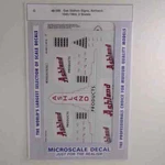 Microscale Decals: Signs Gas Station, Ashland 1945-1960. Fixed Price $12.95.