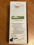 Miniatronics Ho Scale Waving American Flag 90-050-01 With Stars, New Box. Fixed Price $39.99.