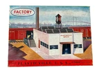 Plasticville Usa / Bachmann Bros Factory 1906 198 With Box Gauge Model Train. Fixed Price $35.50.
