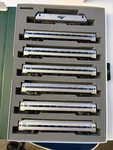 Kato Scale Amtrak ACS-64 And Amfleet 7 Unit Set Dcc Lighted Interior. Fixed Price $250.00.