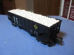 K-line O/O27 Gauge K-6277 Erie Classic Black Hopper W/ballast Load Ex/in Box. Fixed Price $21.27.