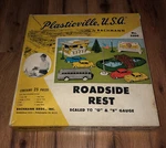**please Read** Vintage Bachmann Plasticville Usa Roadside Rest #5200 -198 Box. Fixed Price $74.99.