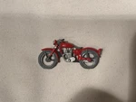Arttista Police Motorycle #1145 Scale Details Figure For Train Layout. Fixed Price $14.99.