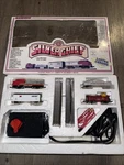 Bachmann Silver Chief Train Set New Damaged Box Lustre Chrome Locomotive. Fixed Price $119.95.