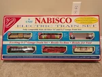 K-line Nabisco Electric Train Set Stock #1522 Complete 6 Unit. Fixed Price $274.99.