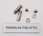 Lionel Mth 400E-14 Nickel Brush Tube With Nut And Screw New Actual 2 Pack. Fixed Price $8.95.