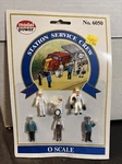 Model Power Scale Station Service Crew #6050. Fixed Price $11.39.