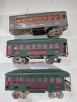 3 Lionel 610 Gauge Model Railroad Pre War Pullman Passenger Cars Parts/repair. Fixed Price $30.00.