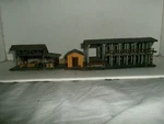 Ho Scale Atlas Two Lumber Yard Storage Buildings. Fixed Price $13.50.