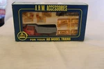 Ho Scale Ahm, Construction Set With Dump Truck, Barriers Traffic Cones Bnos 5614. Fixed Price $20.00.