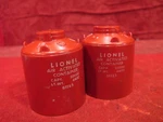Lionel Postwar 6112-25 Gauge Red Canisters W/ White Lettering Lot Of. Fixed Price $11.75.
