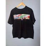 Lionel Trains Graphic Shirt Black Xl Cotton Short Sleeve. Fixed Price $13.54.