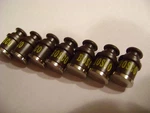 Lionel 3672 Brown Bosco Milk Cans (pkg. Of Seven). Fixed Price $15.95.