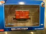 Narrow Gauge Trains By Bachmann - Box Van Red 77209. Fixed Price $32.00.