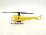 Lionel Trains Postwar 3419 Navy Helicopter Original Yellow Blt By Tail. Fixed Price $29.99.