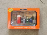 Lionel 6-24197 City Accessory Pack Hand Painted Pewter Figures Nib. Fixed Price $25.00.