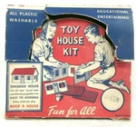 Plasticville By Bachmann HP-8 Build House In Green (1950) Model Kit. Fixed Price $17.99.
