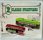 Vintage 2 Classic Streetcars (ho Scale) San Fran Cable & Desire Trolley Nice. Fixed Price $28.00.