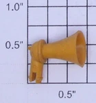 Lionel 465-5 Yellow Speaker Horn (50). Fixed Price $400.00.