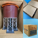 Lionel Trains Postwar No. 138 Water Tank Tower Accessory With Original Box. Fixed Price $79.99.