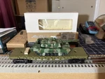 K-line/ Mtw U.s. Army Flatcar With Tank "o" Gauge, New, Nice. Fixed Price $50.00.