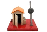Lionel 76 Vintage Prewar Warning Bell & Shack. Fixed Price $60.03.
