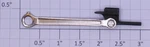 Lionel 225E-3C Gauge Right Hand Steam Locomotive Drive Rod Crosshead. Fixed Price $5.00.