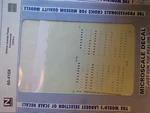 Microscale Decal #60-4168 Data Vehicle Commercial License Plates. Fixed Price $6.25.