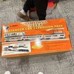 Lionel Pennsylvania Flyer Passenger Car Expansion Pack Gauge 6-30004. Fixed Price $120.00.