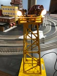 Mth Railking 30-9025 Yellow Floodlight Tower. Fixed Price $40.00.