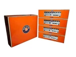 Lionel 6-39129 Santa Fe Hi-level Aluminum Passenger Car Four-pack Superliner. Fixed Price $950.00.