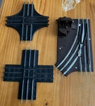 Lionel 1020 & 1021 X Crossings 1042L Switch (all For 027 Track). Fixed Price $12.50.