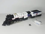 Lionel Berkshire 2-8-4 Locomotive & Tender Chicago Cubs Runs -needs Part. Fixed Price $219.99.