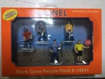 Lionel 14241 Work Crew People Pack New In Box!. Fixed Price $23.99.