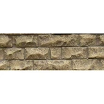 Chooch 8262 Ho/o Flexible Medium Cut Stone Wall, 3.4"X13.25". Fixed Price $15.37.