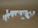 Scale Model Railroad Highway Miniature Barriers. Fixed Price $18.08.