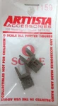 Scale Arttista Pewter 1159 Two Chairs. Fixed Price $7.95.
