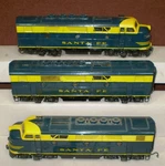 401) Scale Two-rail Atwater / General Models Corp F3 Aba Diesel Locomotive. Fixed Price $378.85.