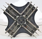 Marx 4 Way Track Crossing Gauge Vintage Metal Railroad Piece. Fixed Price $19.99.