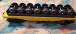 K-line Mow Prr 6625 Gauge Flat Car With Wheels Load. Fixed Price $32.00.