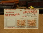Circus Craft Ho Sitting Figures & Women 1020 Open Pack. Fixed Price $19.99.