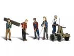New Woodland Scale Rail Workers Train Figures A2747. Fixed Price $27.49.