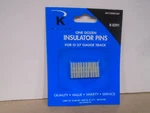 Dozen Lionel Insulating Track Pins For 027 #6-65041 New Package.. Fixed Price $5.99.