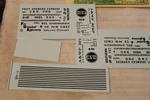 Ho Scale Champ Decals, Fruit Growers Express Box Car Set #HR-70. Fixed Price $12.80.